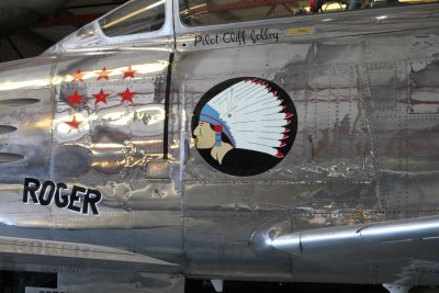 CHINO - North American F-86F Sabre '12834  FU-834' 'Jolley Roger' (NX186AM) 