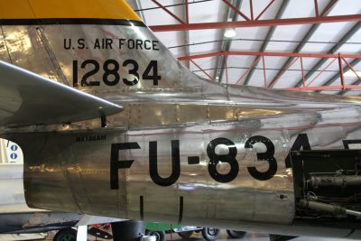 CHINO - North American F-86F Sabre '12834  FU-834' 'Jolley Roger' (NX186AM) 