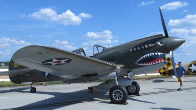 N2416X - 41-5709 - Curtiss P-40  - ATLANTA WARBIRD WEEKEND