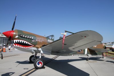 43-5795 - Curtiss P-40 Warhawk  - Jacky C II -  ATLANTA WARBIRD WEEKEND 