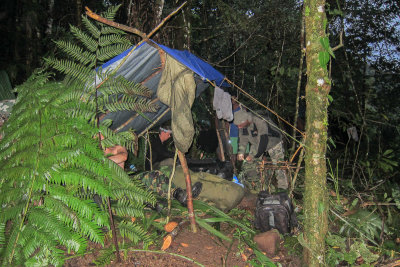 Camp at Mt. Mbutohaina