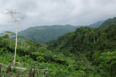 The ridge above Tirotonga