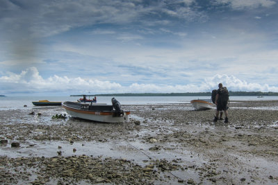 Landing at Buala