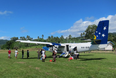 Arriving at Ngora Ngora Airport, Kirakira