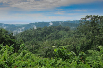 Hauta village in the distance