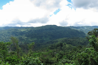 The hills above Auki