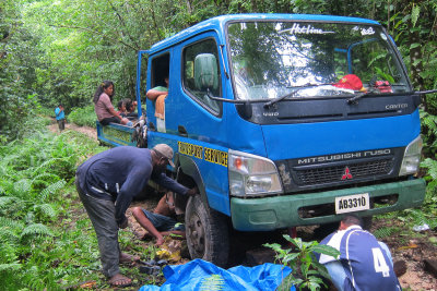 Fixing our truck