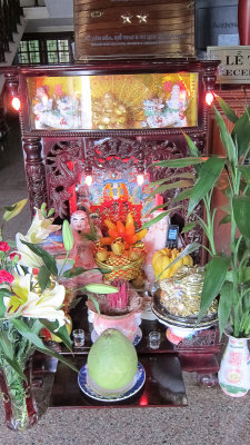 Shrine at the hotel