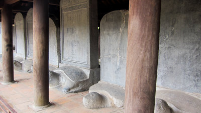 Stone stelae, The Temple of Literature