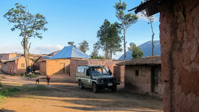 Village in the Rubeho Mountains
