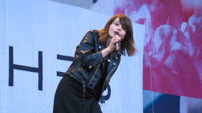 Lauren Mayberry from CHVRCHES