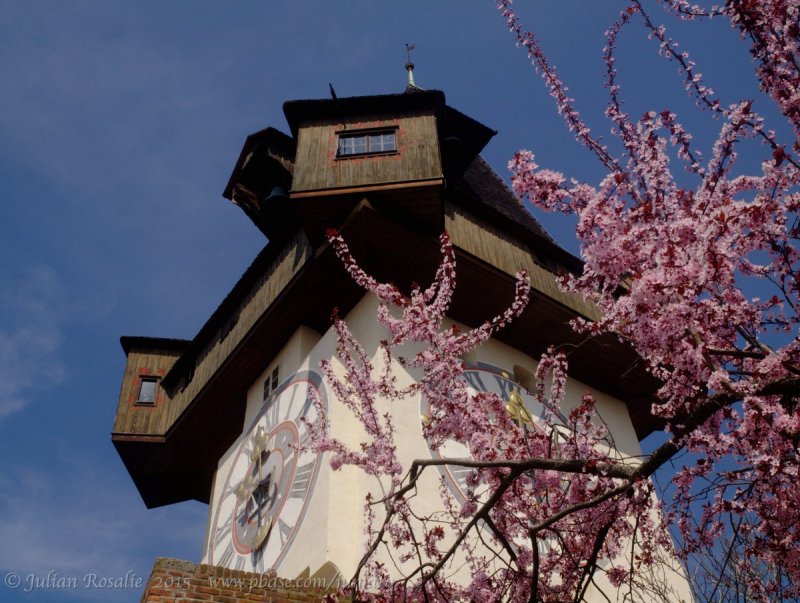 Uhrturm at Schlossberg, Graz