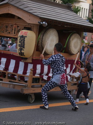 Young drummer