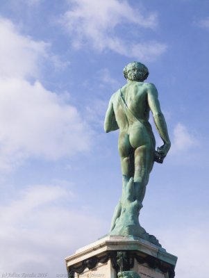 David in bronze
