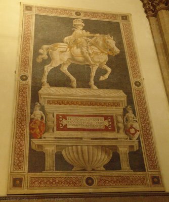 Paintings inside the Duomo