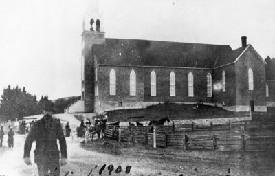 Eglise church Laporte 1908.jpg