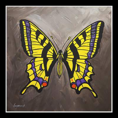 Koninginnepage -Papilio alexanor