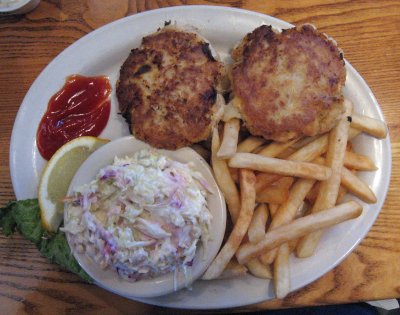Crab Cakes for Lunch