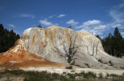 Yellowstone Hot Springs Mound