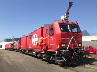 2013 - April, Russian railways training in Switzerland