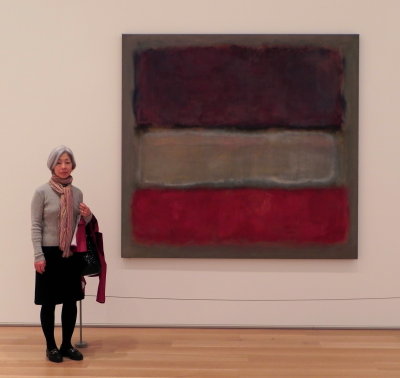Mark Rothko
American, born Russia (present-day Latvia)
1903-1970
Untitled (Purple, White and Red), 1953
Oil on canvas
Art Institute of Chicago