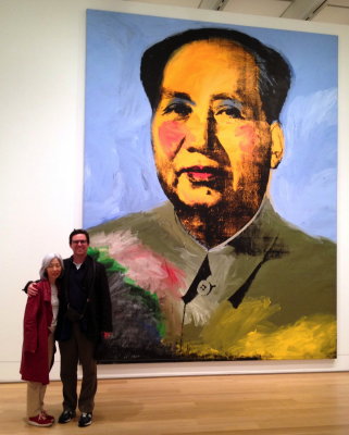 Andy Warhol
American, 1928-1987
Mao, 1973
Synthetic polymer paint and silkscreen
ink on canvas
Art Institute of Chicago