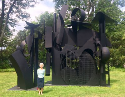 Louise Nevelson
American, born Russia, 1899-1988
City on the High Mountain
1983
Painted Steel
Storm King Art CEnter
New Windsor, New York
