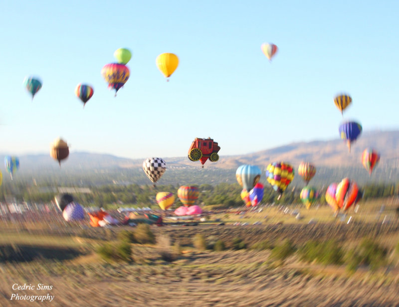  Great Reno Balloon Race 2014 (Zoom & spin)