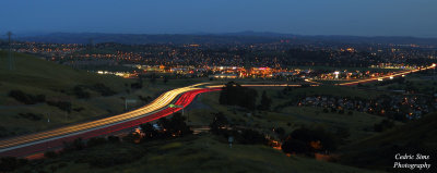 View from above Hunter Hill Rest Area