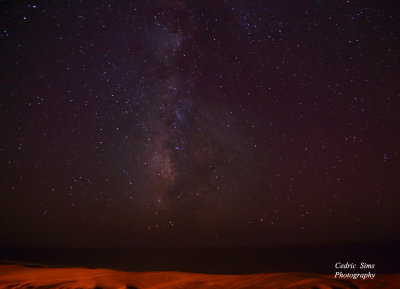 Milky Way Northern California coast