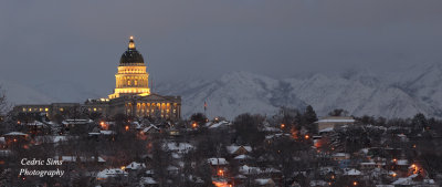   Utah State Capitol Winter 2016