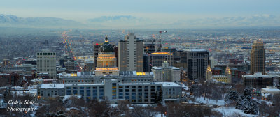 Utah State Capitol Winter 2016