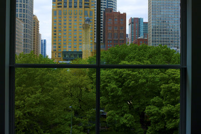 Chicago Skyline from the Art Institute