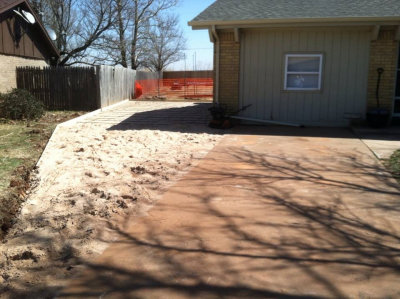 Fence and driveway replacement