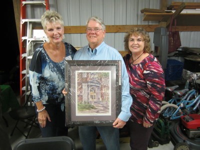 Raymond and the Solomons with Ragsdale print