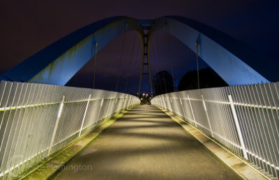 Cycle bridge over the M5 - Exeter