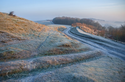 Path from Mount Caburn