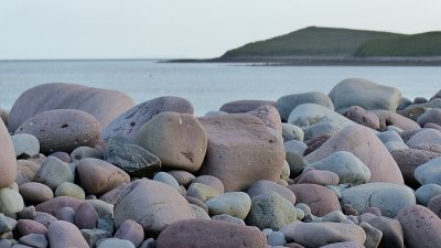 The smooth stones on Mulrany Beach, Co.Mayo