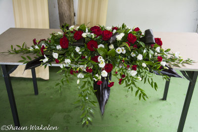 The top table bouquet