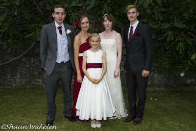 The Wakelen cousins - Alex, Emily, Lucy, Laura and Josh