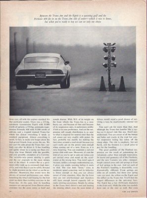 Car and Driver June 1970 page 34