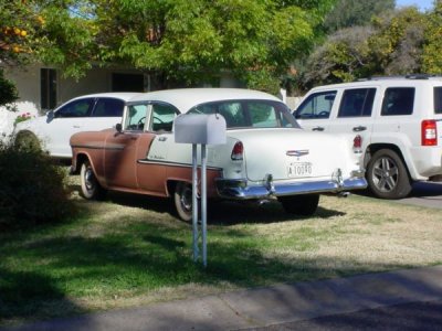 1955 Chevy in Arcadia district