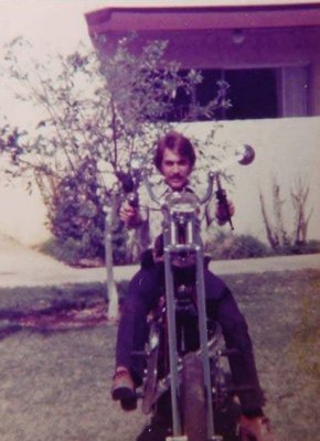 Jeff Knapp 1976Triley Davidrumphcustom chopper