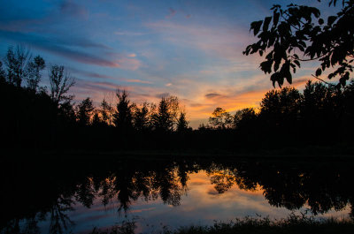 Twilight at Clark Pond