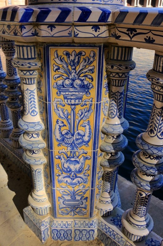 Azulejos en Plaza de Espaa