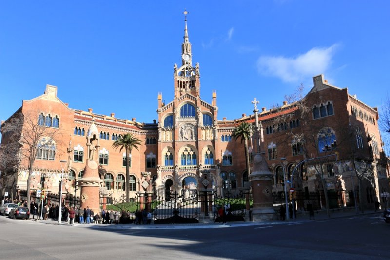 Antic Hospital de Sant Pau. Pavell dAdministraci