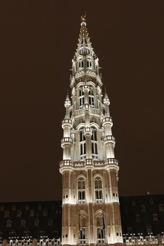 Brussels. The City Hall 