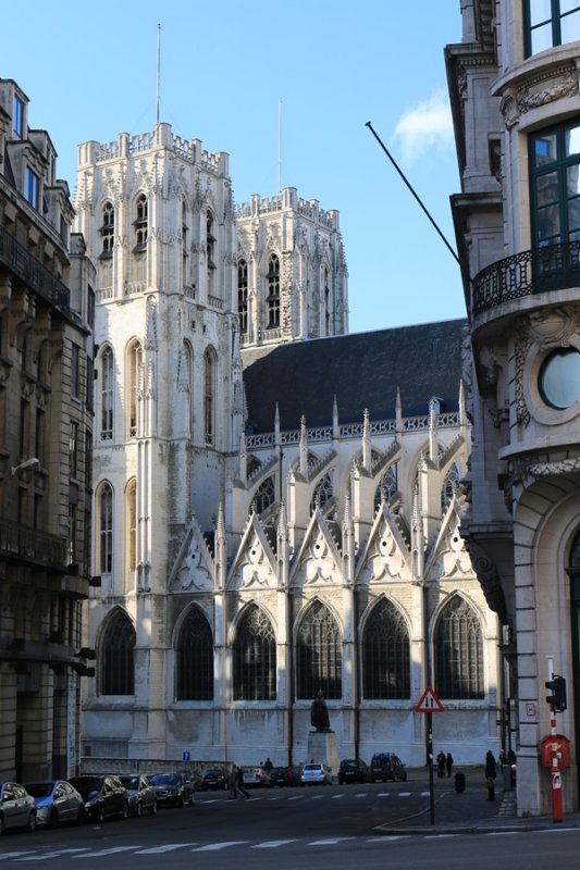 Brussels. Cathedral