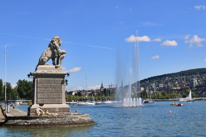 Zurich. Lake Zurich