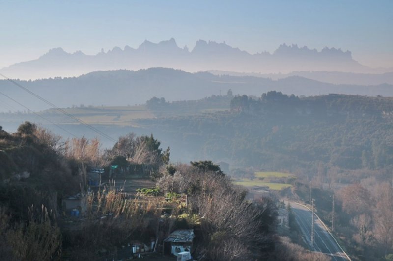 Vista des de Manresa
